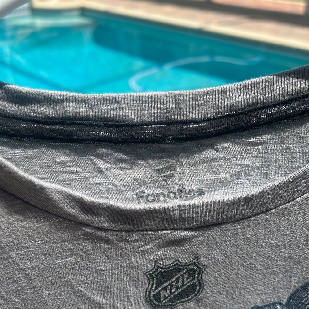 STL Blues Hockey Stanley Cup Champs 2019 Long Sleeve T Shirt sz L Gray EUC - Picture 10 of 15